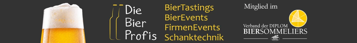 Die Bier Profis: BierTastings, BierEvents, FirmenEvents, Schanktechnik. Mitglied im Verband der Diplom Biersommeliers.